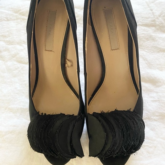 Zara Satin Heels - Picture 8 of 13